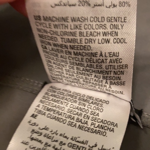 NWT Inc. International Gray High Rise Compression Active Wear Size 2X - Picture 6 of 7